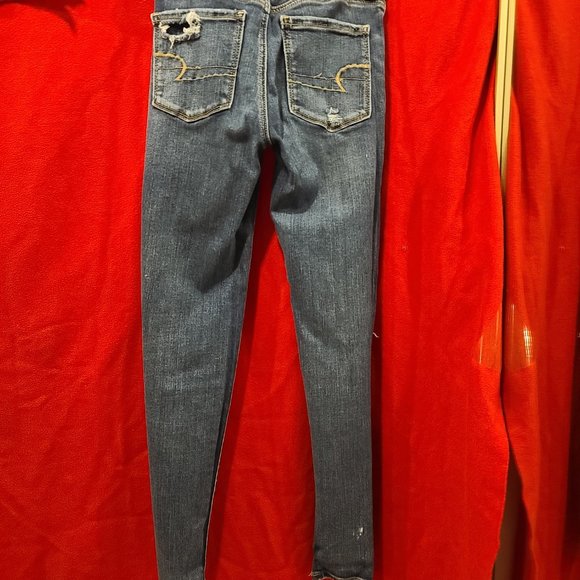 Next Level Stretch US 2 Short Ripped Jeans - Picture 4 of 6